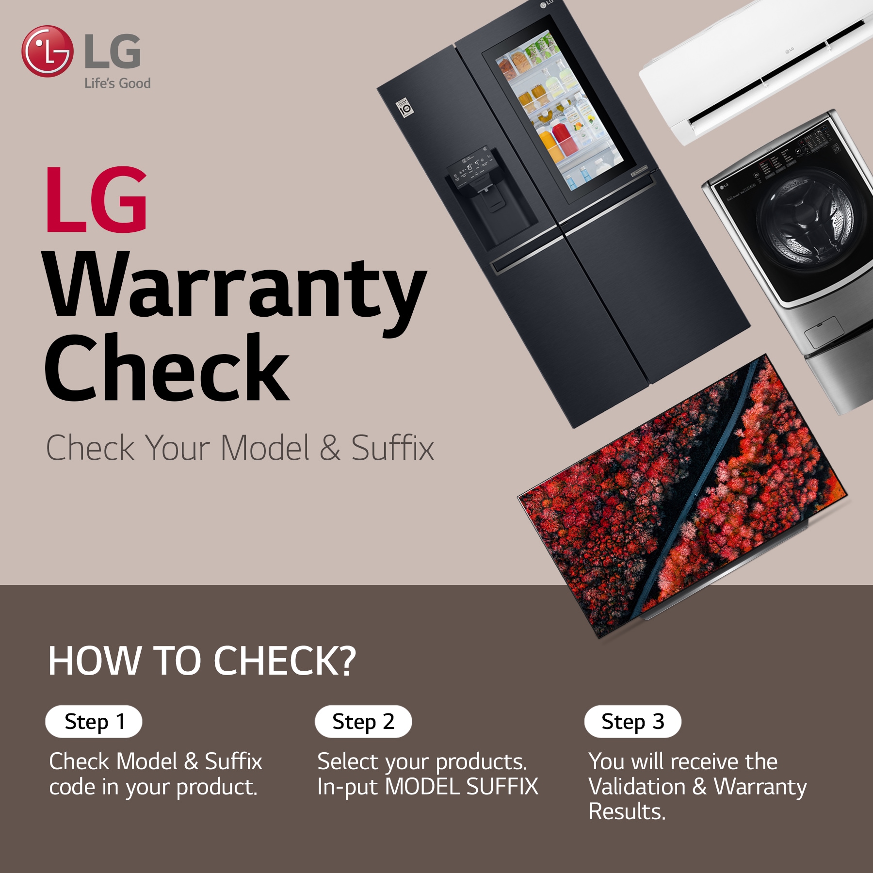 LG Warranty Validation